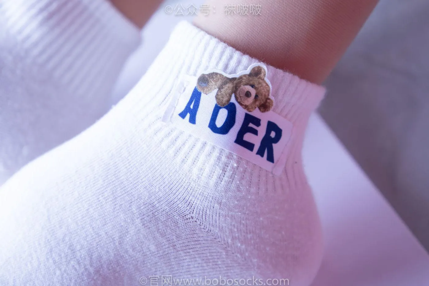 [BoBoSocks袜啵啵]NO.011 稚予-AJ、白色短棉袜、肉丝 [139P]插图7